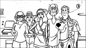 Free Scooby Doo Coloring Page WeColoringPage 006
