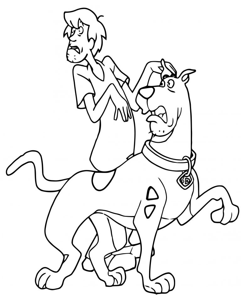 Scooby Doo Coloring Pages - Wecoloringpage.com