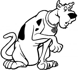 Free Scooby Doo Coloring Page WeColoringPage 067