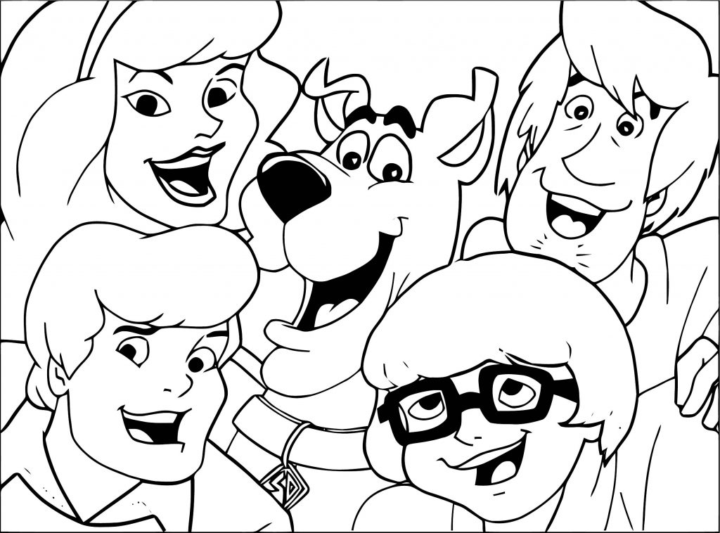 Free Scooby Doo Coloring Page WeColoringPage 083 - Wecoloringpage.com