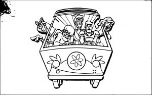 Free Scooby Doo Coloring Page WeColoringPage 091