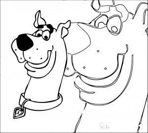 Free Scooby Doo Coloring Page WeColoringPage 093