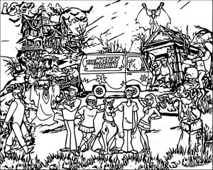 Free Scooby Doo Coloring Page WeColoringPage 112