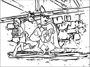Free Scooby Doo Coloring Page WeColoringPage 129