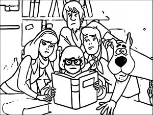 Free Scooby Doo Coloring Page WeColoringPage 180