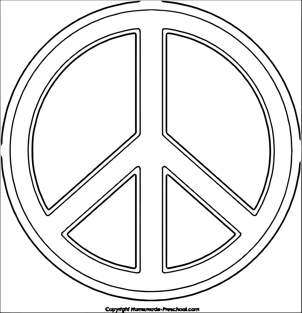 Peace Coloring Page 21 - Wecoloringpage.com