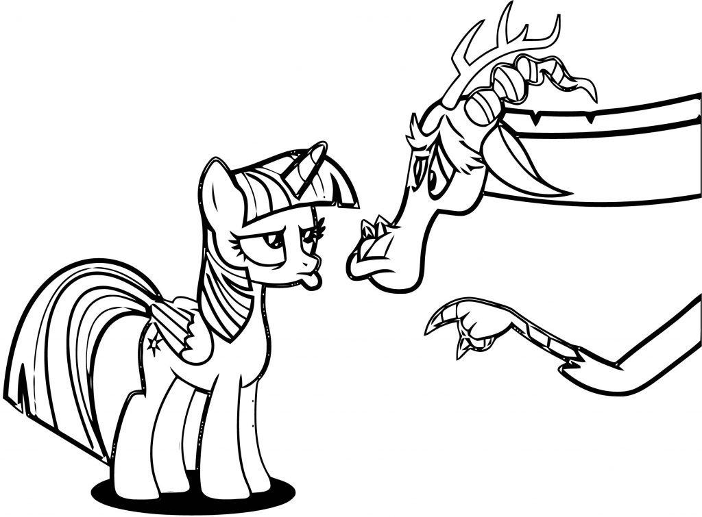 Princess Twilight Sparkle Coloring Page 066 - Wecoloringpage.com