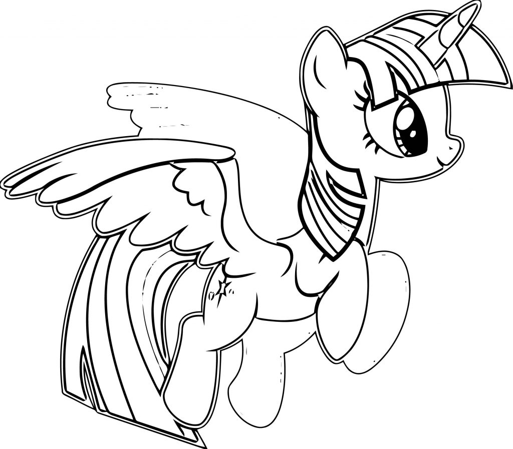 Princess Twilight Sparkle Coloring Page 410 - Wecoloringpage.com