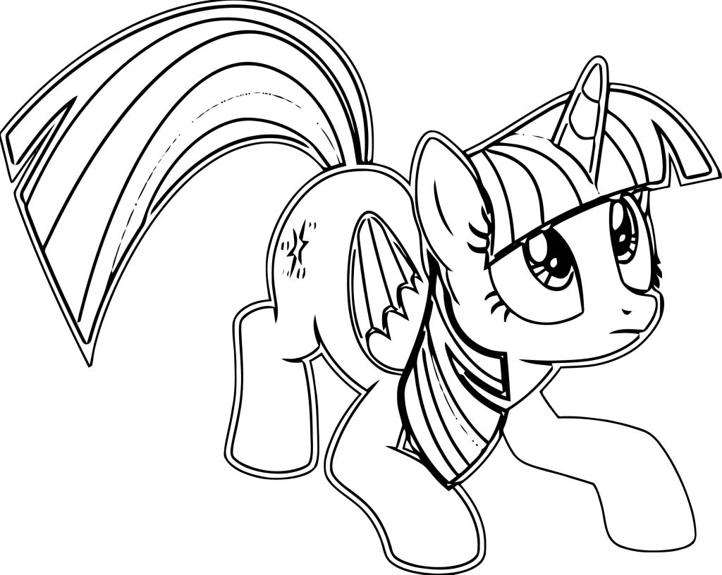 Princess Twilight Sparkle Coloring Page 416 - Wecoloringpage.com