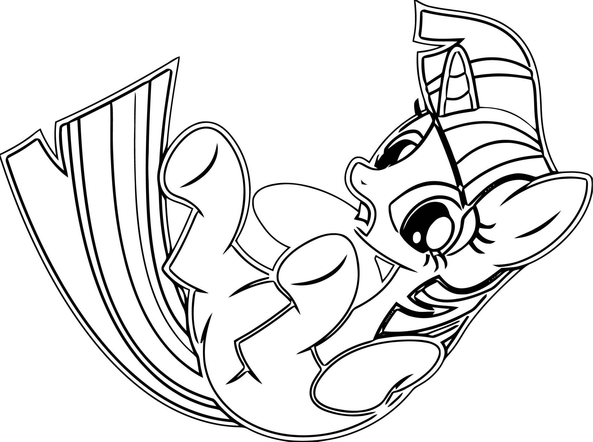 Warner Bros Baby Looney Tunes Cute Dog Coloring Page - Wecoloringpage.com