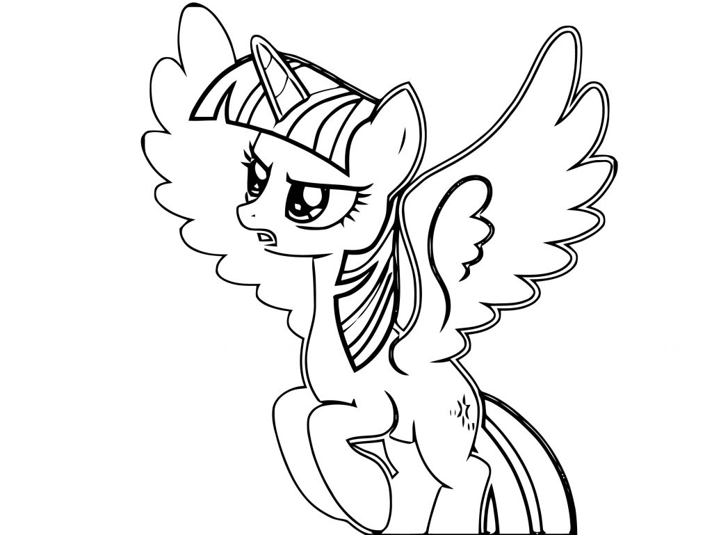 Princess Twilight Sparkle Coloring Page 456 - Wecoloringpage.com