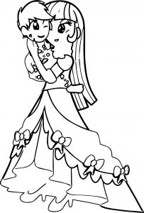 Princess Twilight Sparkle My Child Coloring Page