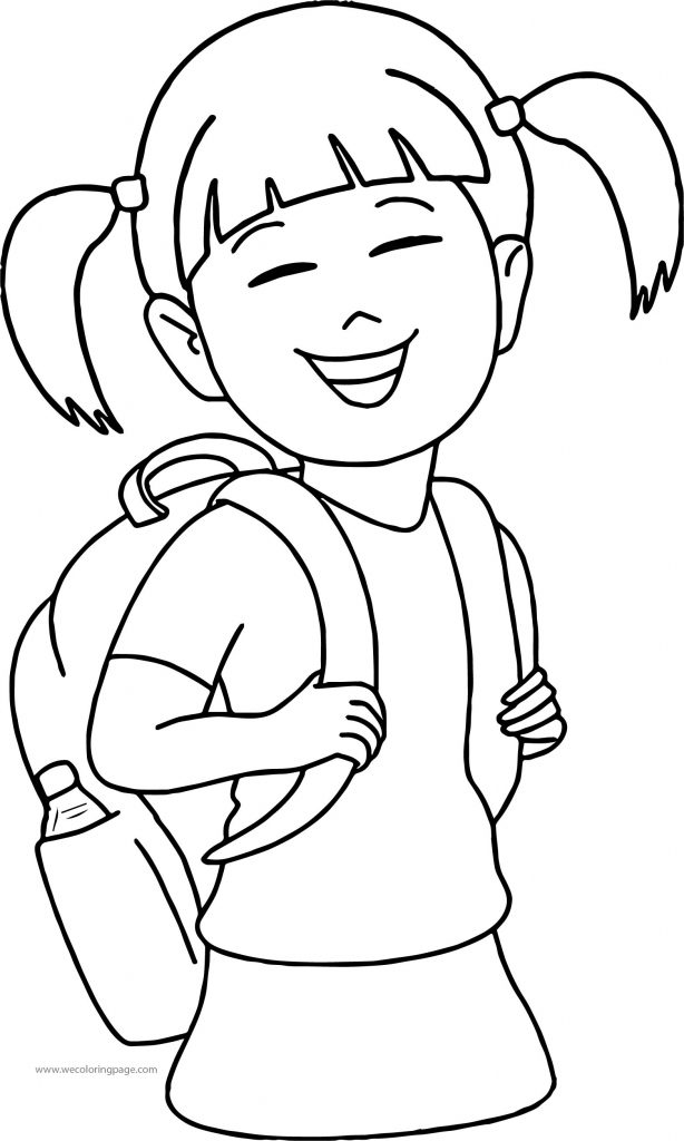 School Bag Coloring Page 44 - Wecoloringpage.com