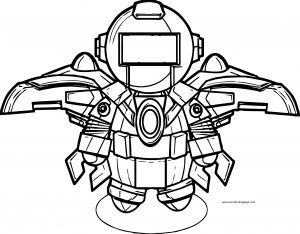 Robot Coloring Page WeColoringPage 60