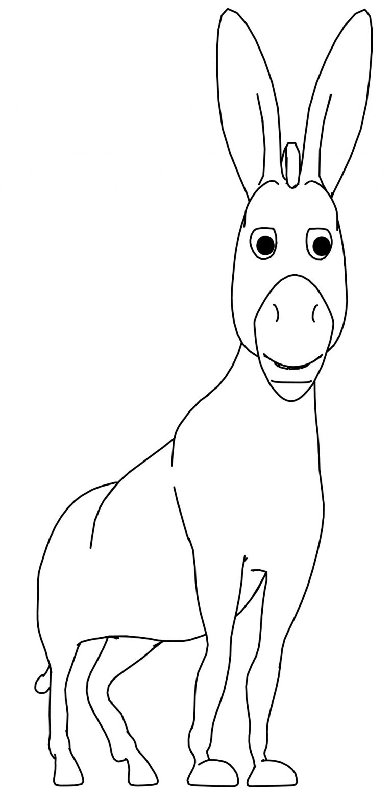 dankey donkey coloring page – Wecoloringpage.com