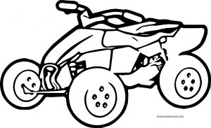 4 Wheeler Coloring Page WeColoringPage 01