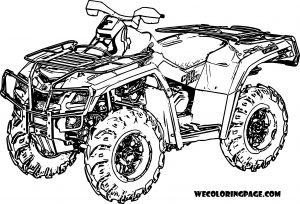 4 Wheeler Coloring Page WeColoringPage 05