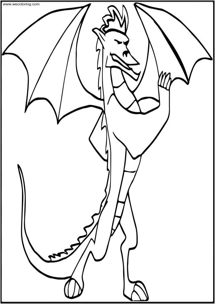 American Dragon Jake Long Come Here Free A4 Printable Coloring Page ...