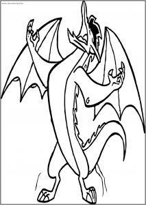 American Dragon Jake Long Noo Free A4 Printable Coloring Page