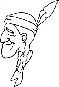American Indian Coloring Page WeColoringPage 05