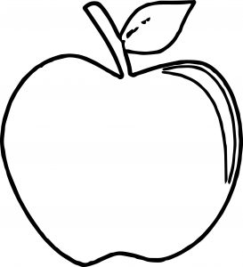 Apple Coloring Page WeColoringPage 009