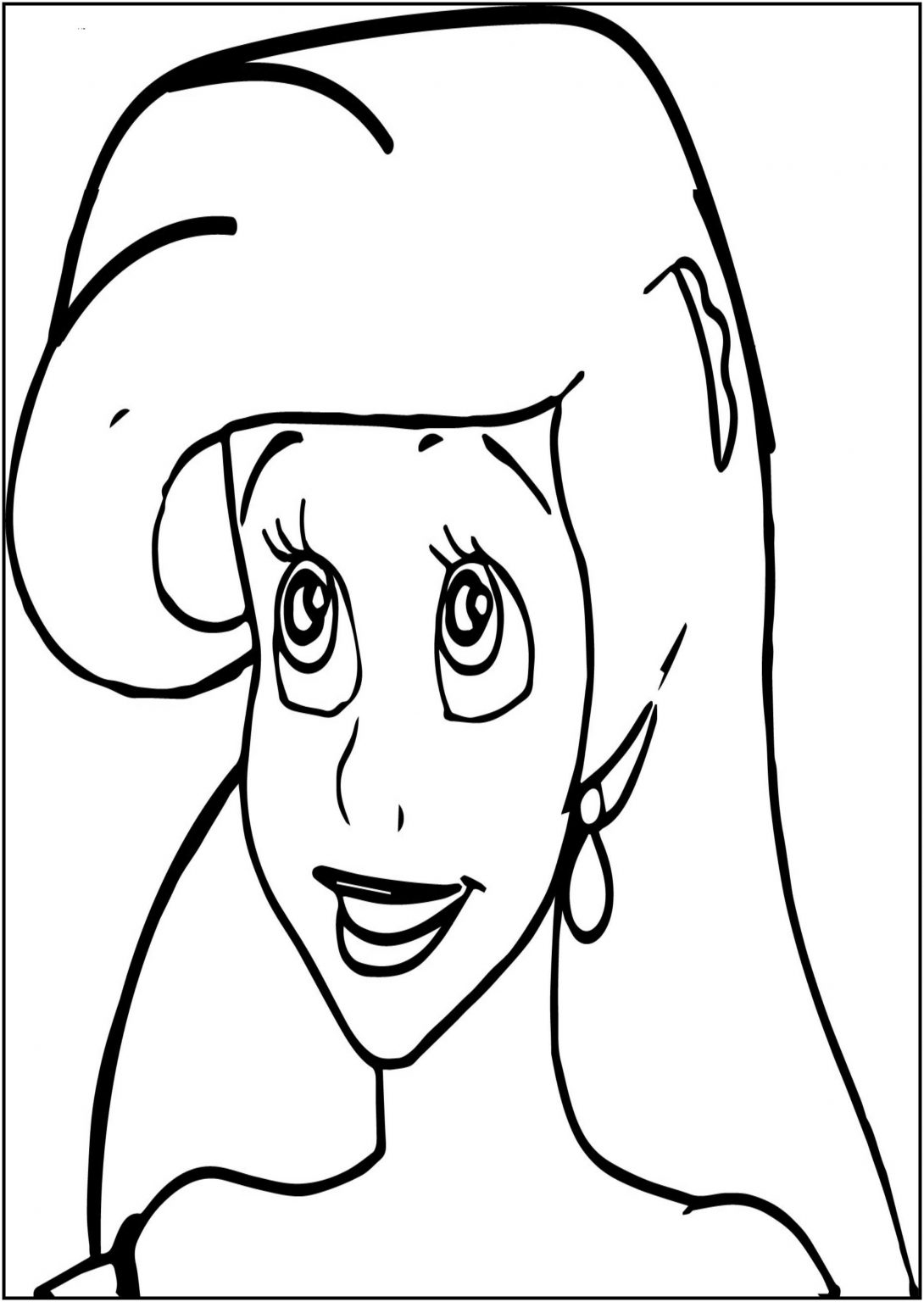 Elsa Anna Coloring Page - Wecoloringpage.com