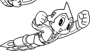 Astro Boy Coloring Page 114