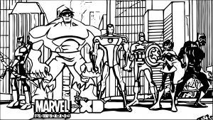Avengers Coloring Page 177