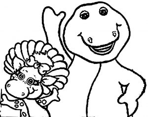 Baby Bop Coloring Page WeColoringPage 03