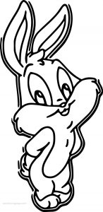 Baby Bugs Bunny Coloring Page 23