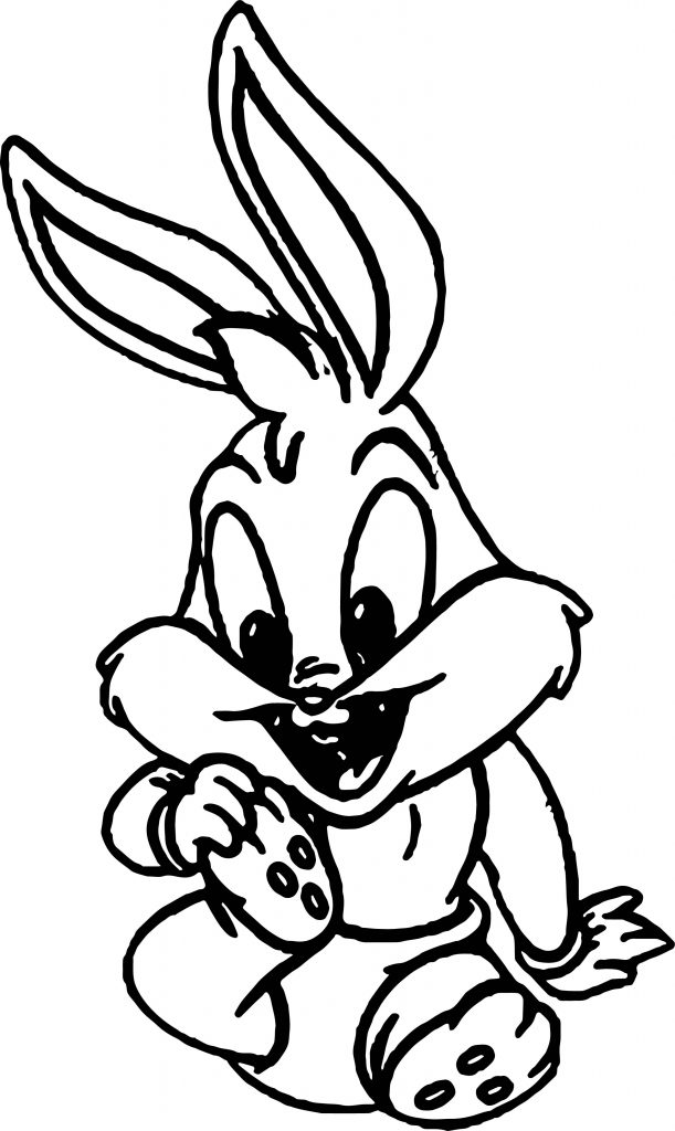 Baby Bugs Bunny Coloring Page 51 - Wecoloringpage.com