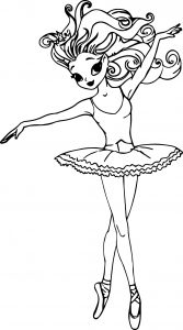 Ballerina Coloring Page 30