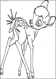 Bambi Thorn Free Printable Coloring Pages