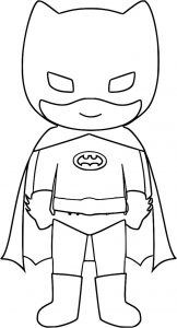 Bat Superhero Kids Coloring Page_Cartoonized