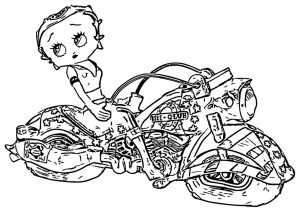 Betty Boop We Coloring Page 111