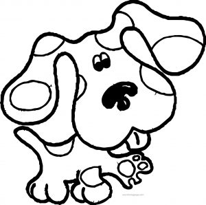 Blue's Clues Coloring Page 02