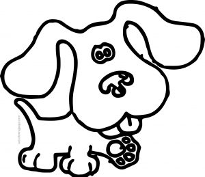 Blue's Clues Coloring Page 04