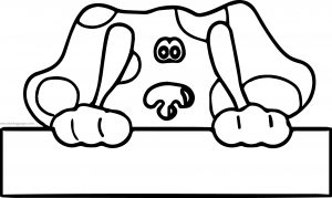 Blue's Clues Coloring Page 06