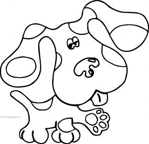 Blue's Clues Coloring Page 11