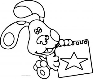 Blue's Clues Coloring Page 16