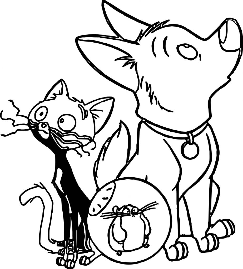 Bolt Dog 21 Coloring Pages - Wecoloringpage.com