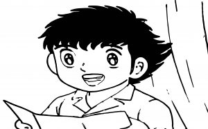 Captain Tsubasa Coloring Page 34
