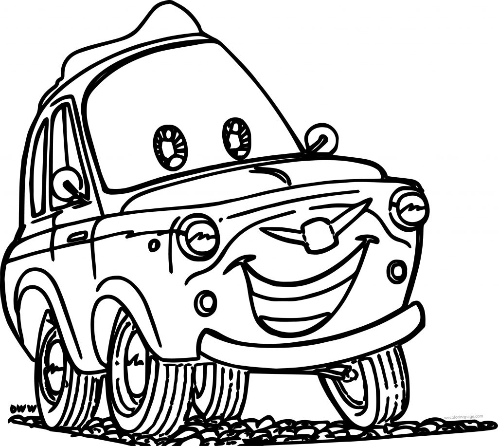 Cars Coloring Pages 06 - Wecoloringpage.com