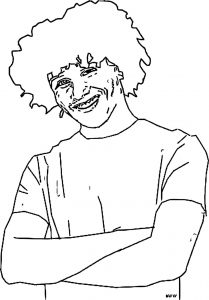 Chad Danforth Coloring Pages_Cartoonized