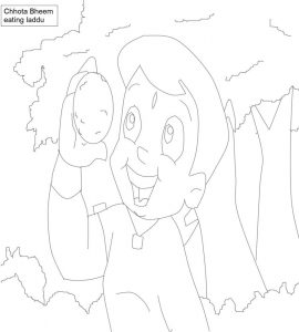Chhota Bheem Coloring Pages 2