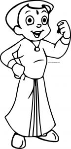 Chhota Bheem Yes Coloring Page26