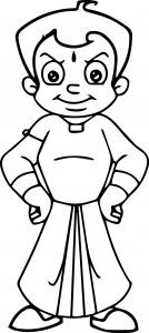 Chota Bheem Coloring Pages 21