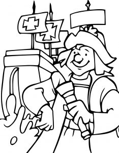 Christopher Columbus Coloring Page 03