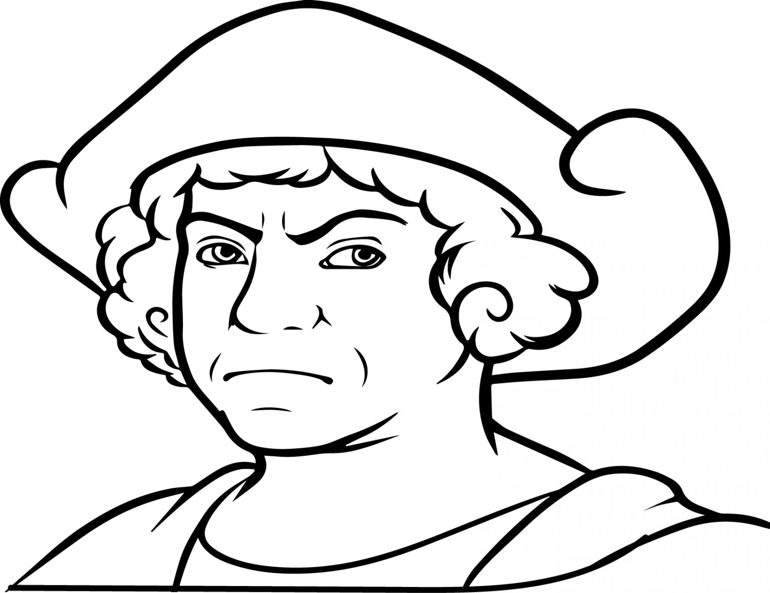 fake emoticon ban face coloring page - Wecoloringpage.com