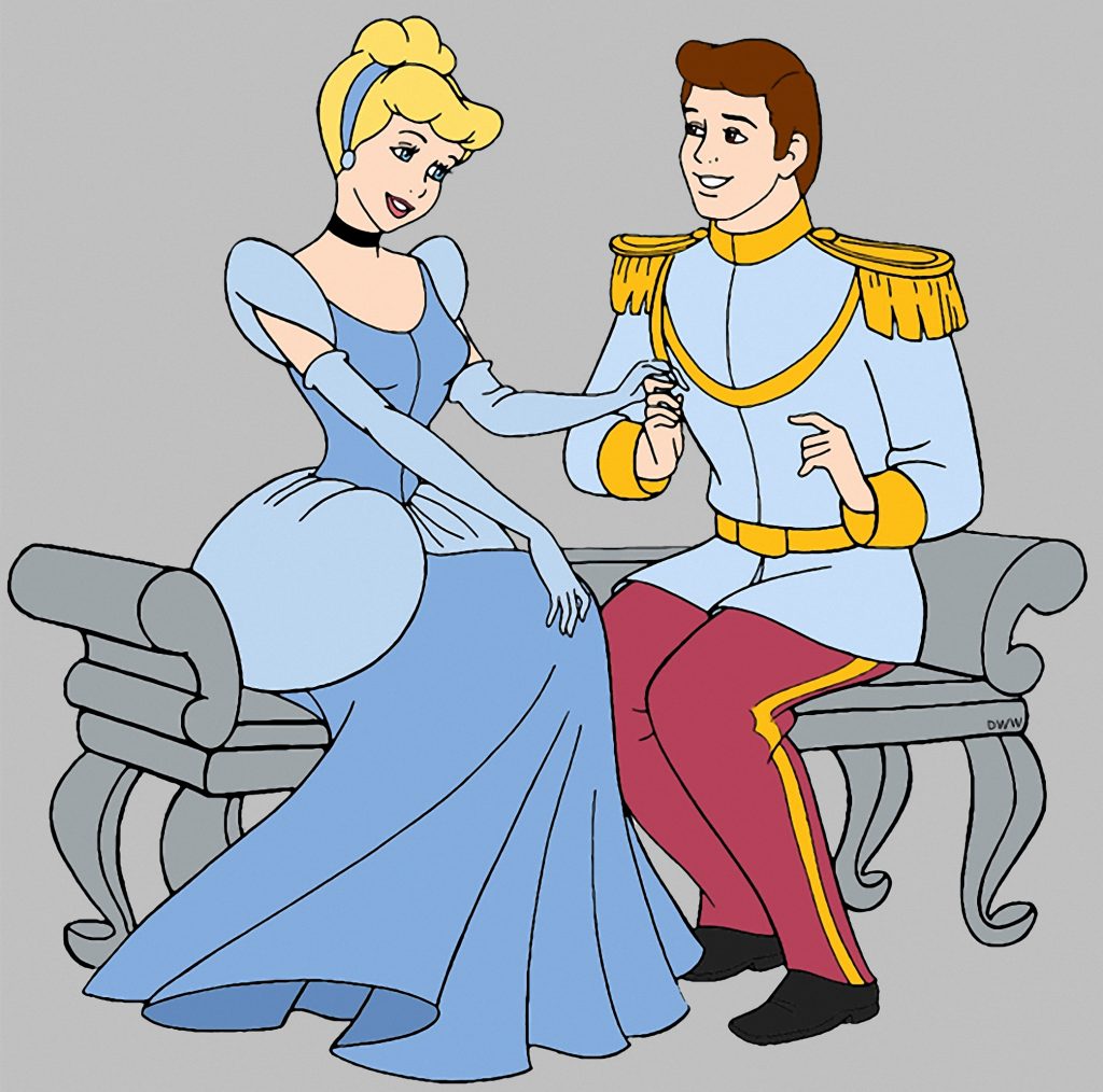 Cinderella and Prince Charming Coloring Pages 12 - Wecoloringpage.com